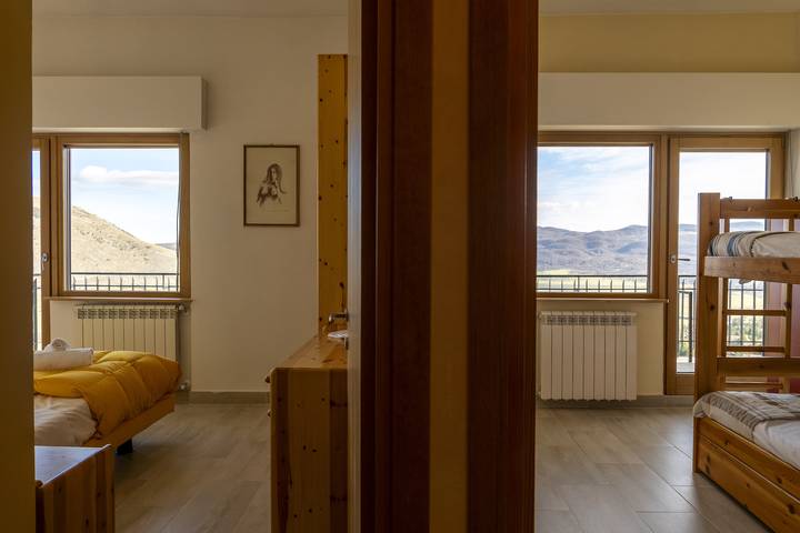 Appartamento per 4 persone, con Balcone e Panorama a Pescocostanzo