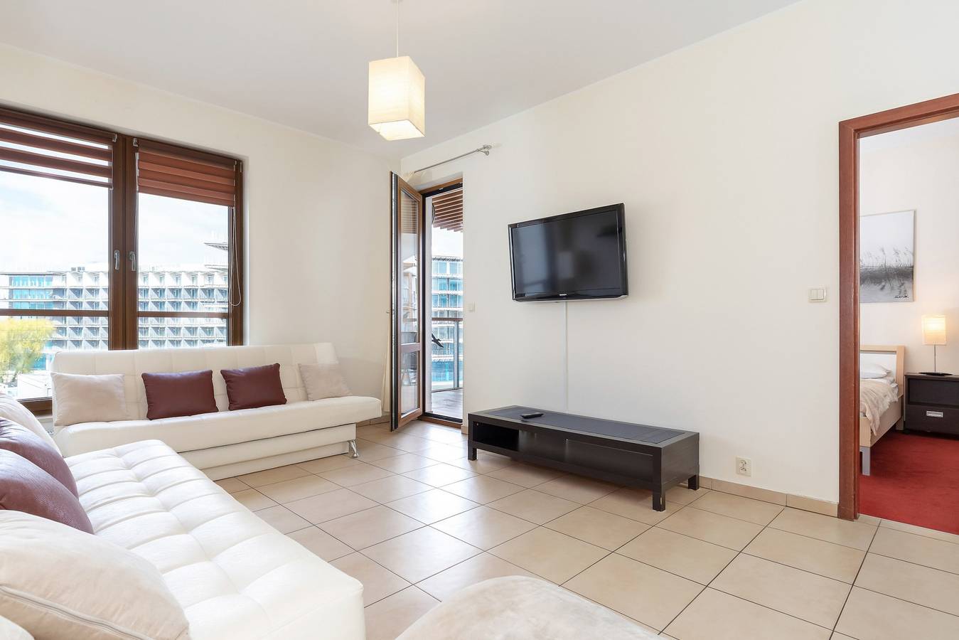 Appartement entier, Olympic Park | Light Beige Apartment | Gym in Kołobrzeg, Mer Baltique polonaise