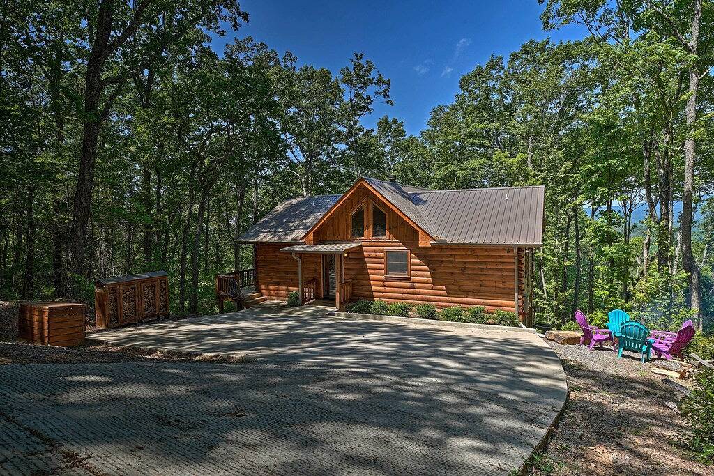 Neu! \"A Sunset Dream\" - Gehobene Blue Ridge Cabin! in Cherry Log, Chattahoochee National Forest