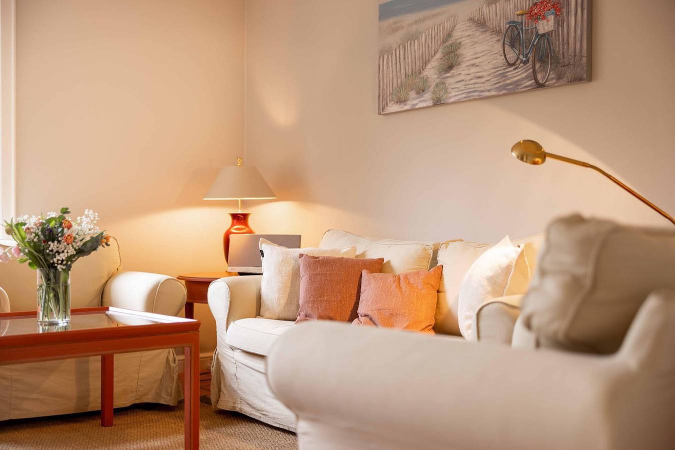 Ganze Wohnung, Hüs Andersen B - Kaminstube, 95qm 2 Schlafzimmer, 2 Bäder für 4 Personen in Keitum, Sylt (Gemeinde)