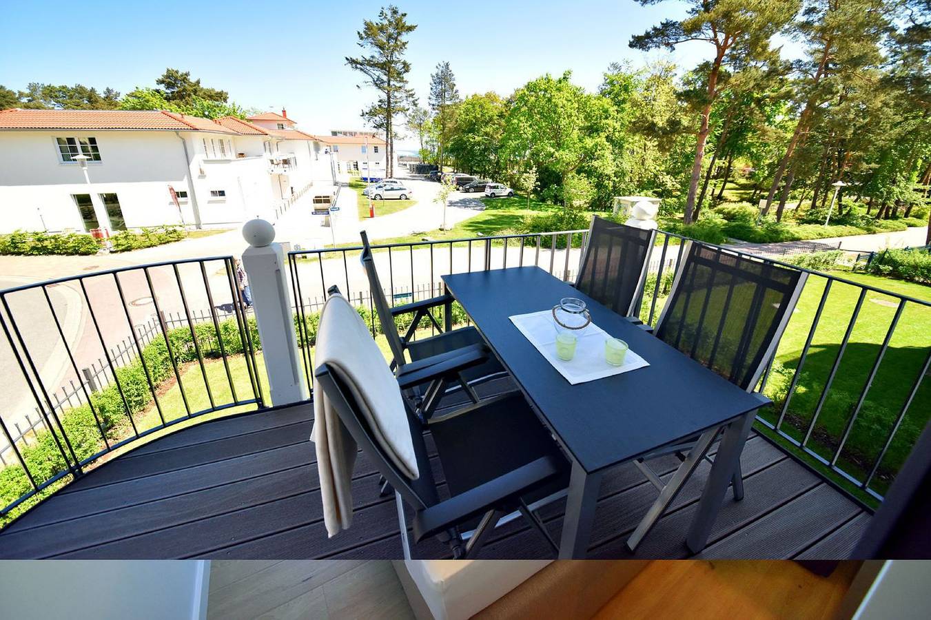 Geheel appartement, Vakantieappartement voor 4 personen met balkon in Strand Baabe, Baabe
