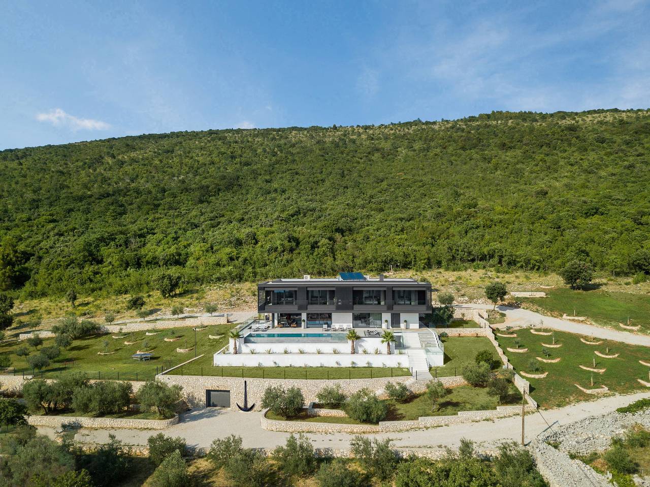 Luxusvilla Istria Prestige mit Pool in Raša, Ostküste Istrien