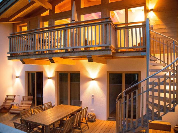 Chalet für 8 Personen, mit Balkon und Terrasse sowie Sauna in Reith im Alpbachtal