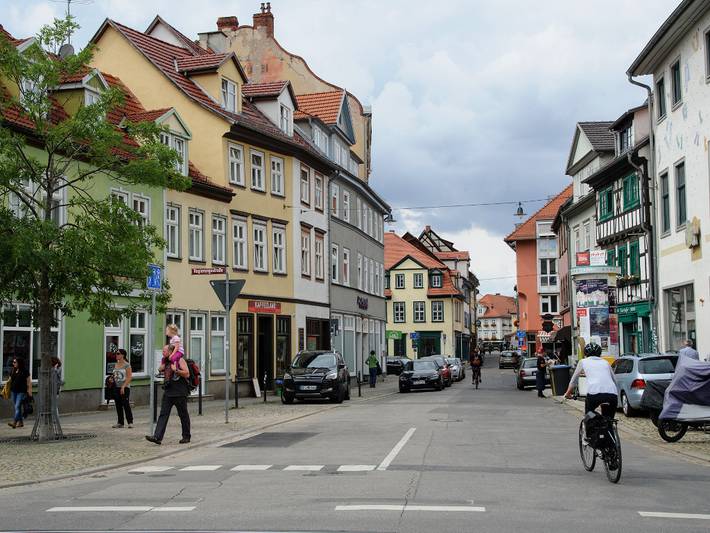 Ferienwohnung für 2 Personen, mit Balkon in Altstadt (Erfurt) - 2