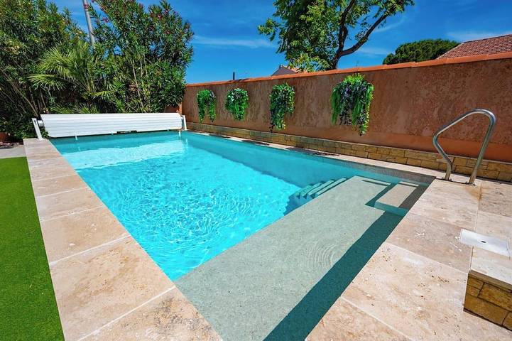 Villa pour 6 personnes, avec Jacuzzi ainsi que Terrasse et Jardin à Frontignan