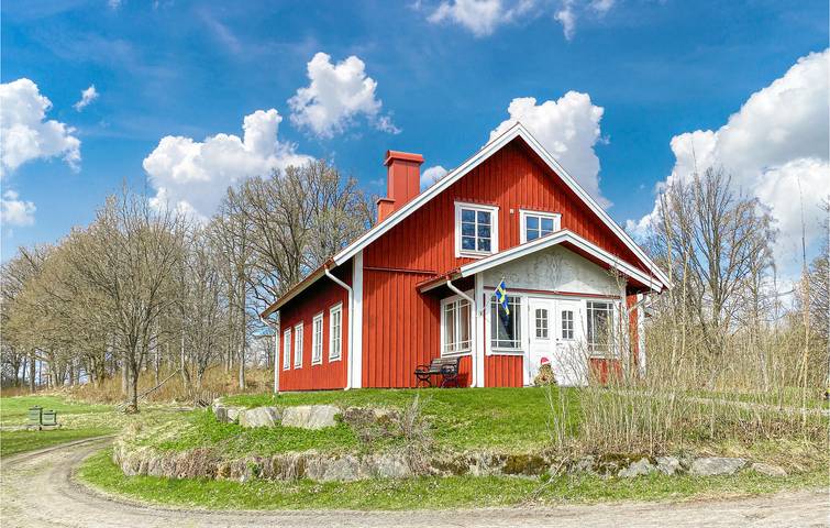 Hus för 6 Personer med trädgård in Hylte gielda, Halland