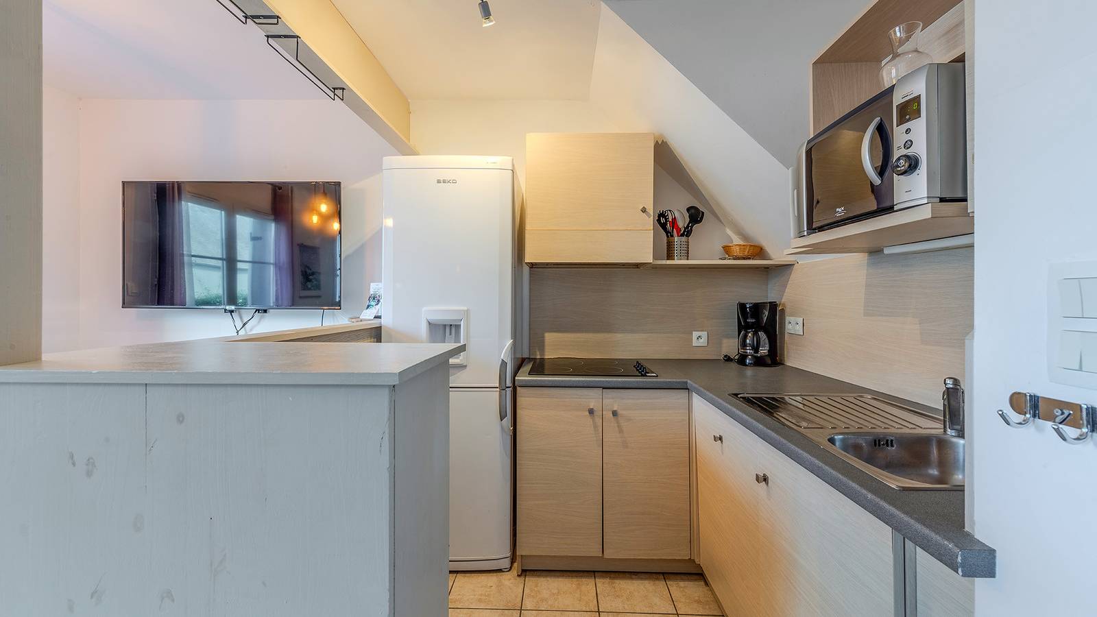 Entire apartment, T. de Pentrez N°58 - 3P4 in Saint-Nic, Châteaulin region