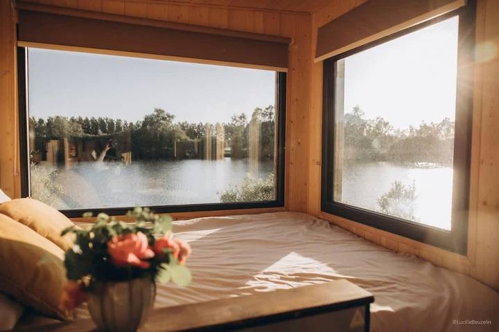 Maison de vacances pour 3 personnes, avec vue sur le lac