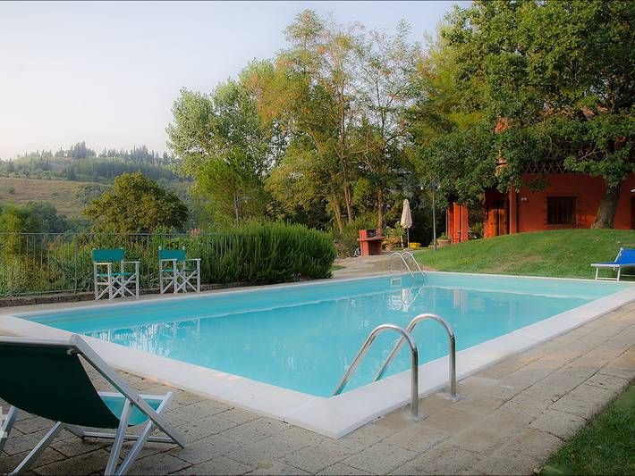 Casa de vacaciones para 8 personas, con balcón/terraza además de piscina y terraza - 1