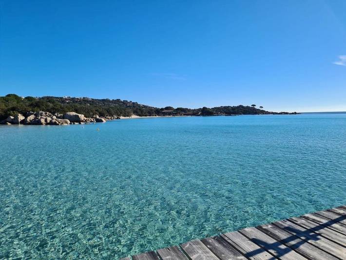Location de vacances pour 4 personnes, avec jardin et vue, animaux acceptés dans Golfe De Santa Giulia - 3