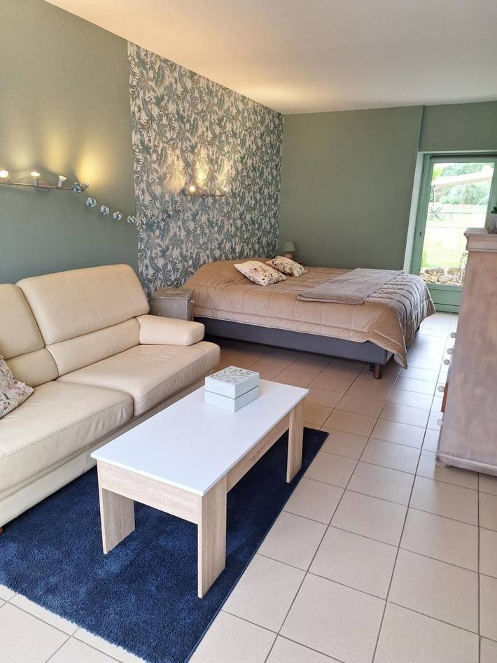 Studio pour 2 personnes, avec jardin, adapté aux familles dans la Sarthe - 3