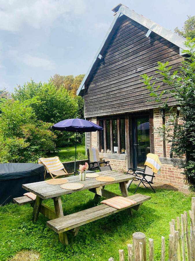 Location de vacances pour 2 personnes, avec vue ainsi que jardin et terrasse, animaux acceptés à Bacqueville-en-Caux - 3