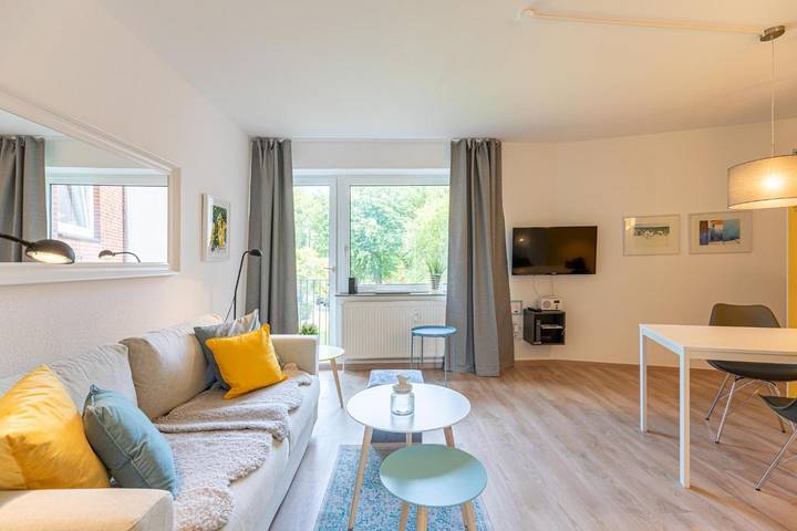 Ganze Wohnung, Ferienwohnung Lütte Eck in Husum für bis zu 2 Personen in Husum, Nordfriesland