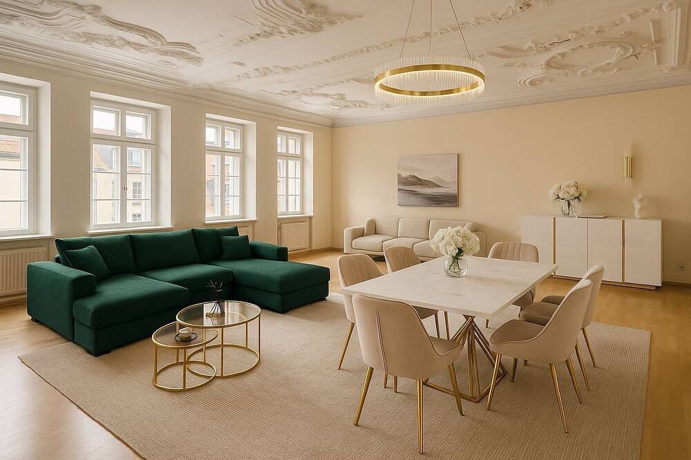 Ganze Wohnung, Dreamzzz Suite mit Blick auf den Marktplatz l Zentrum in Coburg, Oberes Maintal - Coburger Land
