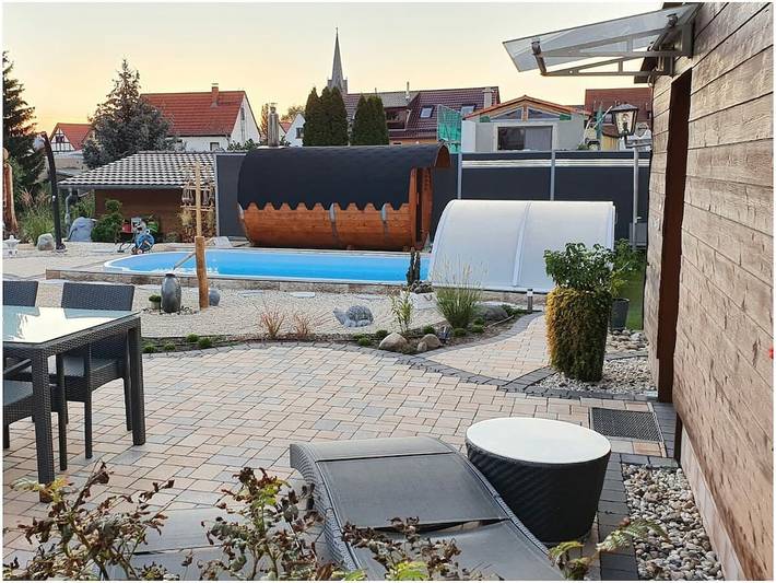 Ferienhaus für 2 Personen, mit Garten und Whirlpool sowie Pool und Sauna, mit Haustier in Dresden umland - 3