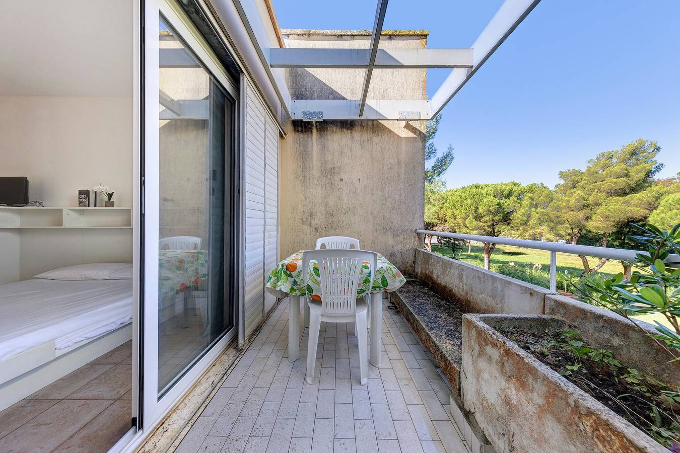 Maison de vacances 'Monolocale Con Terrazza E Piscina' avec Wi-Fi et climatisation in Marina di Bibbona, Bibbona