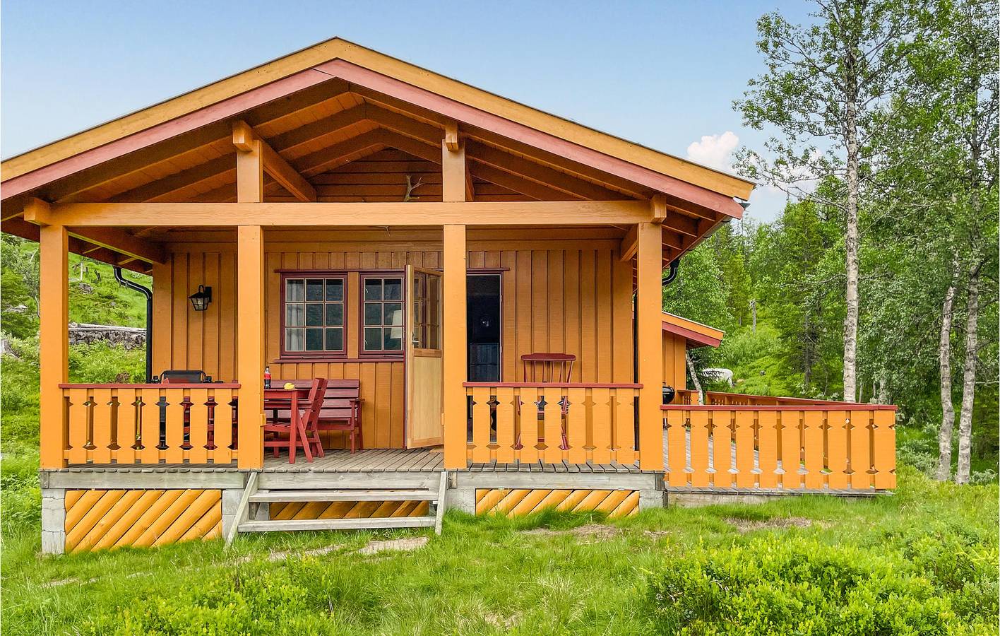 Ferienhaus für 7 Personen mit Terrasse in Sigdal