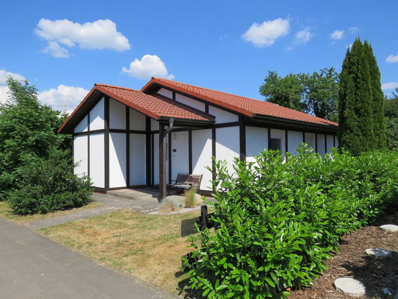 Ferienhaus Kogge im Feriendorf Altes Land - Ferienhaus 306 Kogge 60qm bis 5 Personen mit Haustier in Hollern-Twielenfleth, Altes Land Stade