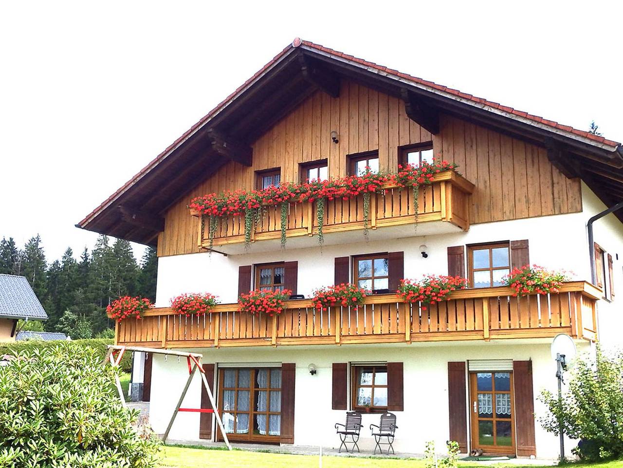 Ganze Ferienwohnung, Ferienhaus Bergblick in Lindberg, Ostbayern