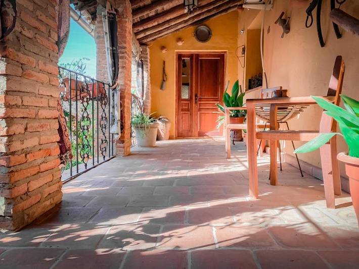 Casa rural para 2 personas, con Balcón además de Terraza y Jardín en Zorita - 2