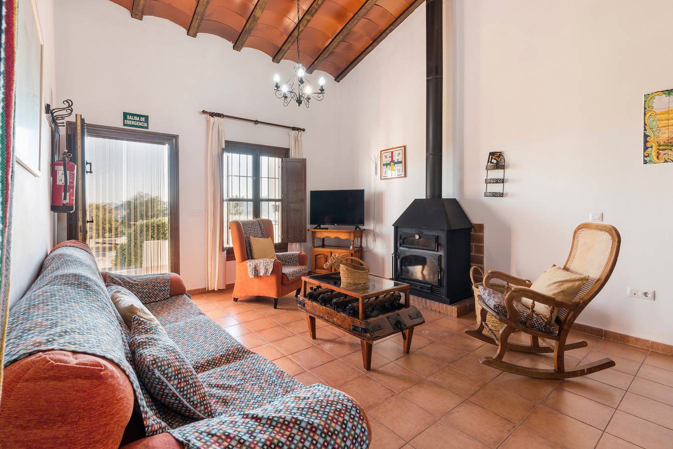 Casa rural 'El Trillo' con vistas a la montaña, Wi-Fi y aire acondicionado in Fuente Álamo de Murcia, Costa Cálida
