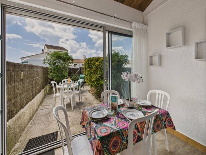 Appartement de vacances pour 5 personnes, avec jardin