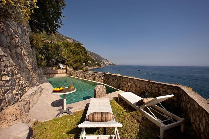 Villa mit pool für 10 Personen, mit Garten in Positano