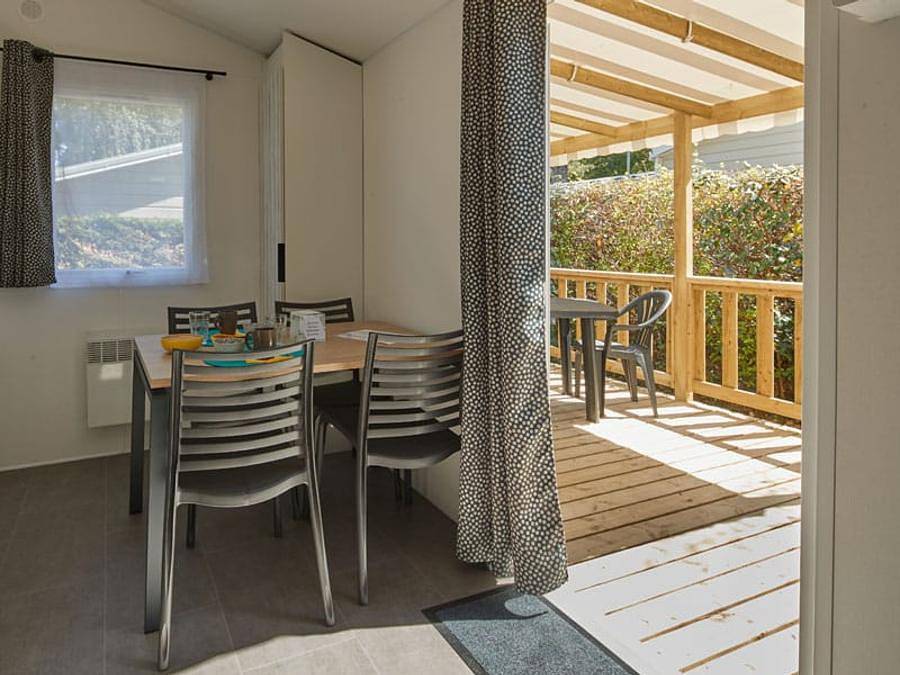Camping Au Soir D'ete - Mobile home 4 persons - 1 bedroom in Mesquer, Côte d'Amour