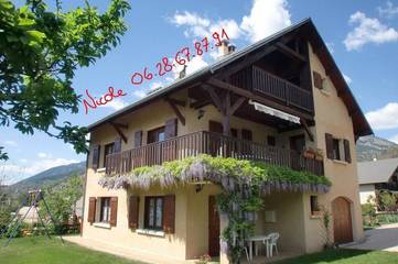 Gîte pour 3 personnes, avec jardin et terrasse, animaux acceptés à Guillestre