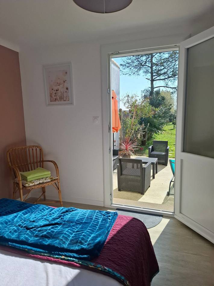 Chambre d’hôte pour 2 personnes, avec jardin en Loire-Atlantique