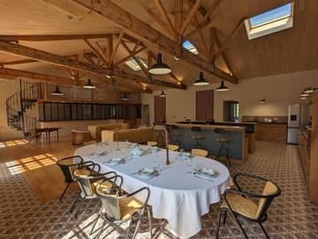 Gîte pour 8 personnes à Gondeville
