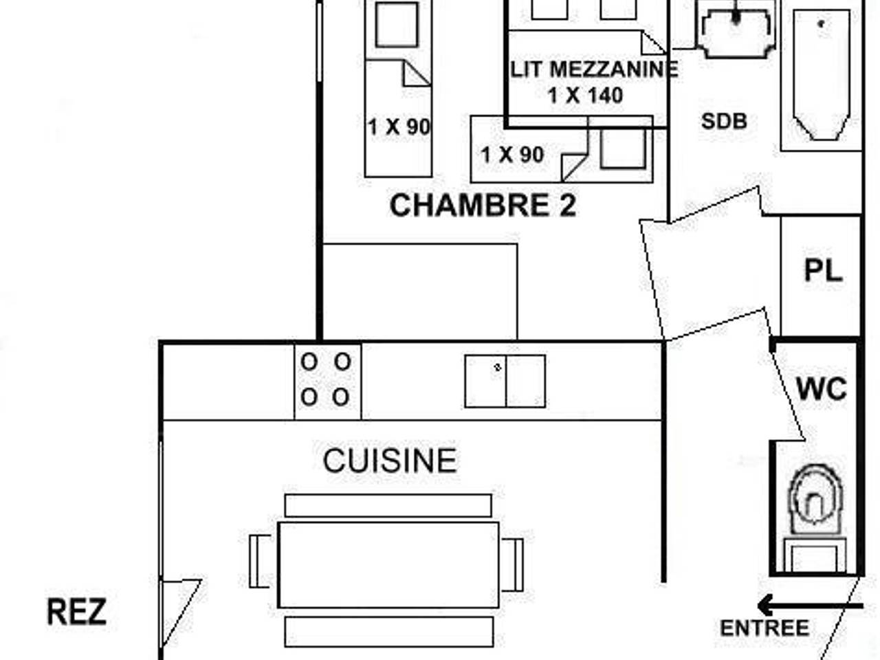 Ganze Wohnung, 3-Zimmer-Wohnung, 8 Pers, Haustiere erlaubt in Les Saisies, Albertville und Umgebung
