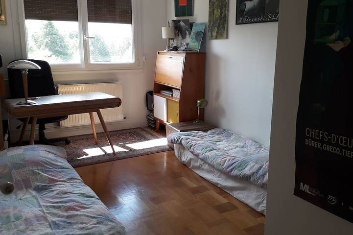 Ganze Wohnung, 5 pers. 3 rooms 70 m2 in luxury building, 1 mn from Rer and Vincennes woods in Fontenay-sous-Bois, Val-de-Marne