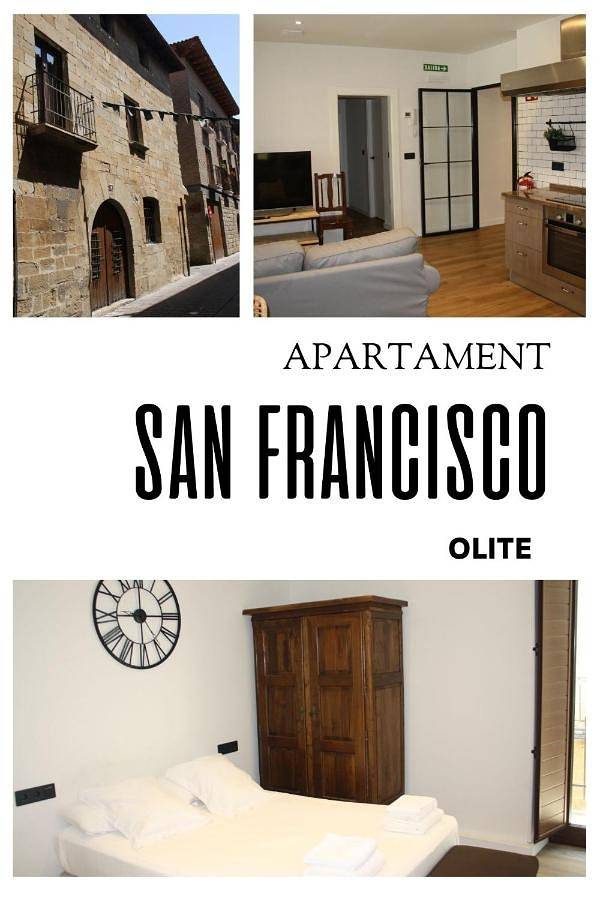 Appartement entier, Apartamento San Francisco in Olite, Province de Navarra