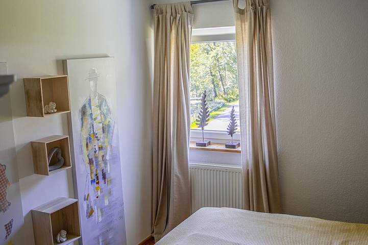 Ferienwohnung für 4 Personen, mit Garten und Terrasse sowie Sauna in Lindberg - 4