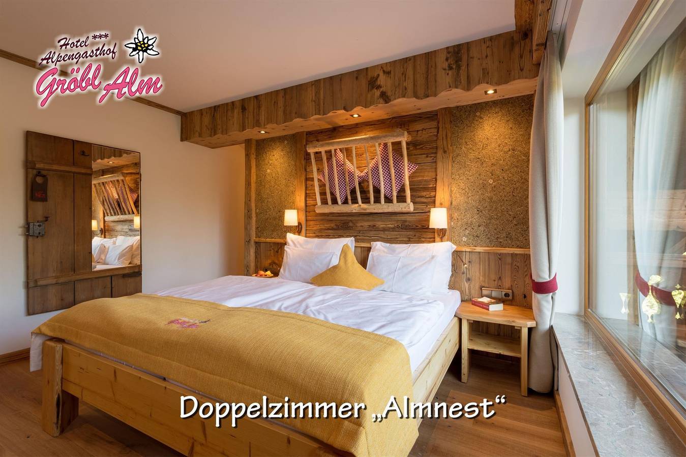 Doppelzimmer Nord "Almnest" - mit Dusche/ Wc in Mittenwald, Alpes bavaroises