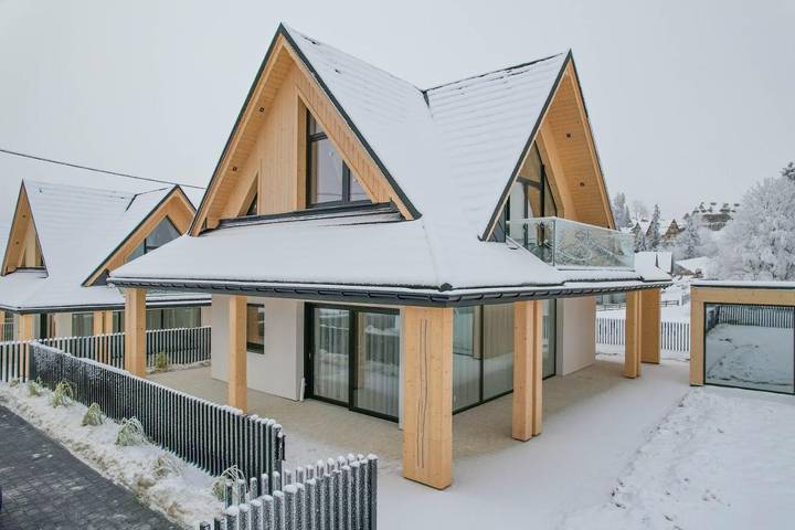 Dom dla 8 osób, z ogród i sauna oraz widok w Gliczarów Górny