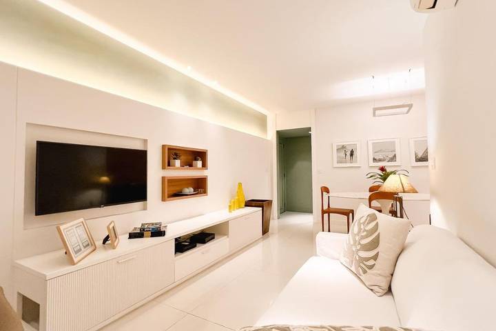 Casas e apartamentos de temporada para 4 pessoas, com piscina e jacuzzi e ainda jardim and sauna, adaptado a crianças em Ipanema