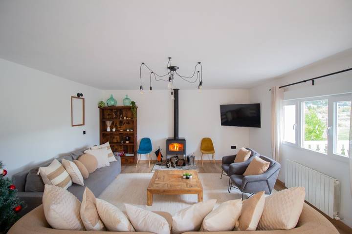 Casa de vacaciones para 10 personas, con Jardín en Sierra de Guadarrama - 4