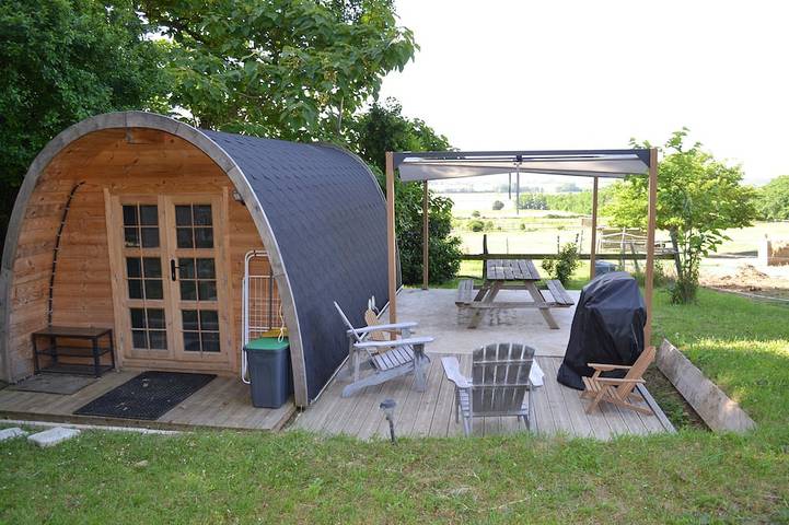 Gîte pour 4 personnes, avec Jacuzzi ainsi que Jardin et Sauna