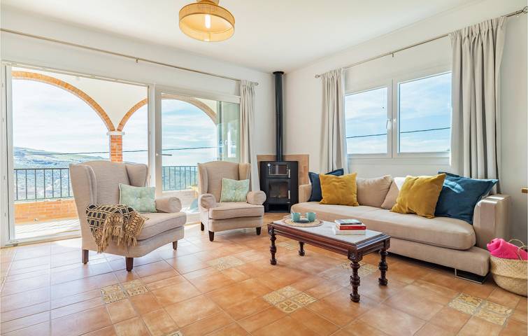 Luxury Riverside Apartment with Pool in Periana, Cordillera Penibética