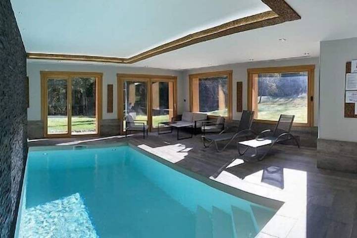 Chalet pour 8 personnes, avec jardin et sauna