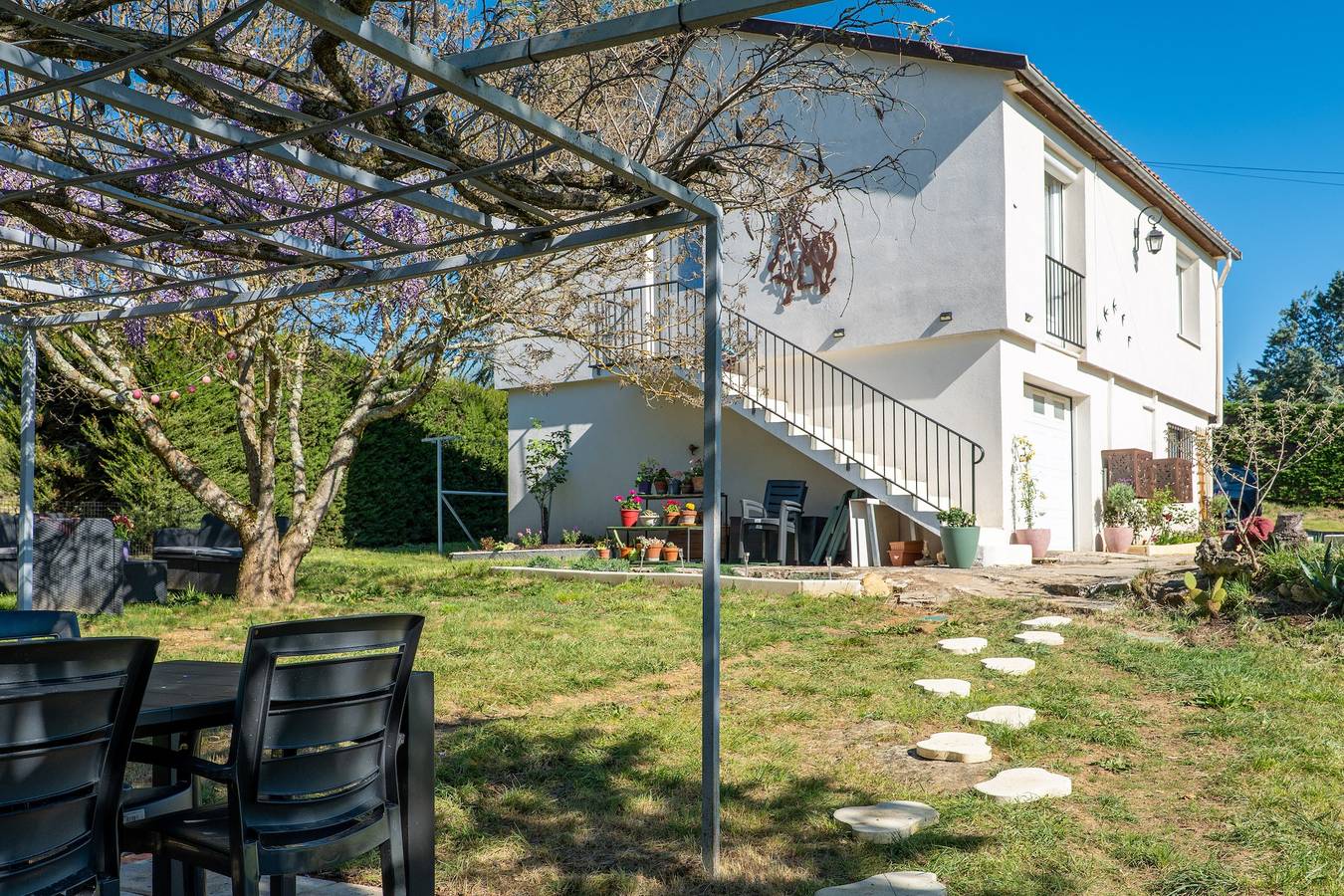 Chez Nana – Haus im Gard mit Garten und Klimaanlage in Barjac, Alès und Umgebung
