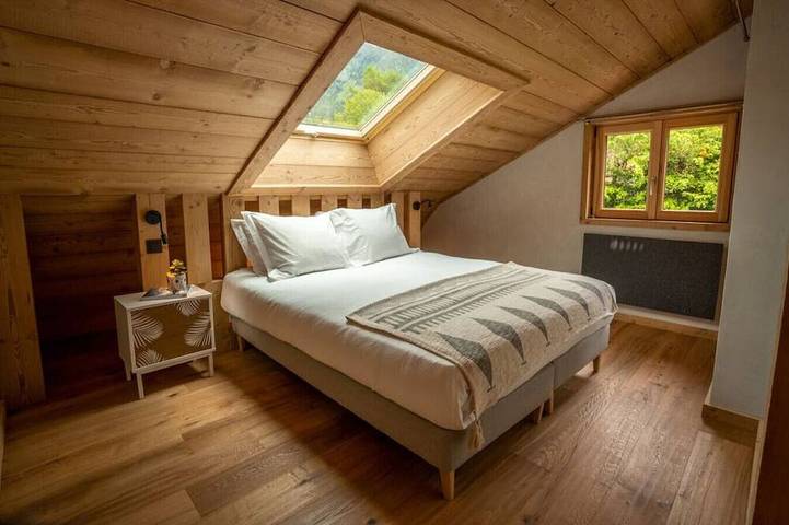 Gîte pour 8 personnes, avec balcon et jardin dans Les Bossons - 3