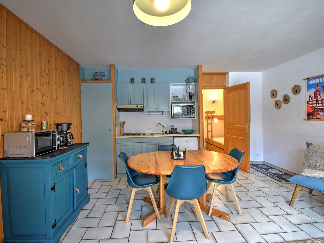 Ganzes Studio, Morzine - Gemütliches Studio im Zentrum, ideal für 4 Personen, 30 m² in Morzine, Les Portes du Soleil