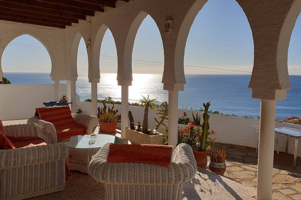 Mojacar - Carattere villa 2 grandi camere da letto. Vista mozzafiato. in Playa de las Ventanicas, Mojacar