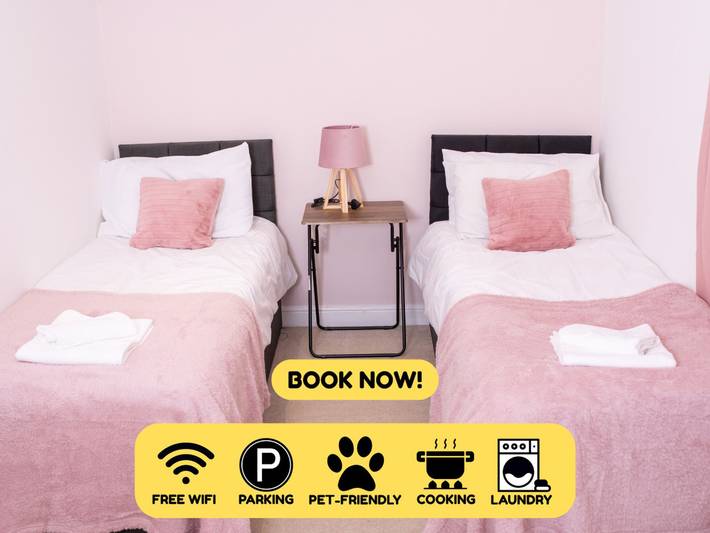 Apartment for 4 people, with pets in Ipswich