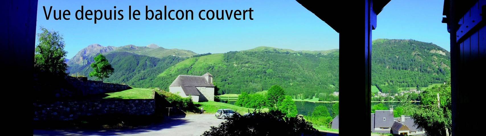 Gîte pour 4 personnes, avec vue sur le lac et balcon à Loudenvielle - 3