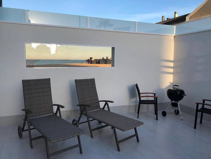Bungalow para 4 personas, con terraza en La Mata
