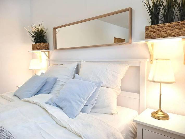Ferienwohnung für 6 Personen, mit Terrasse und Garten in Gartenstadt-Stadtweide